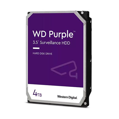 WD 3.5", 4TB, SATA3, Purple Surveillance Hard Drive, 256MB Cache, OEM - X-Case UK T/A ROG