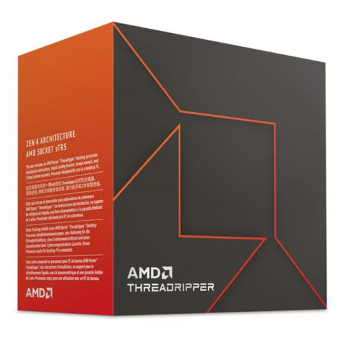 AMD Ryzen Threadripper 4 7960X, sTR5, 4.2GHz (5.3 Turbo), 24-Core, 350W, 152MB Cache, 5nm, 7th Gen, No Graphics, NO HEATSINK/FAN-0