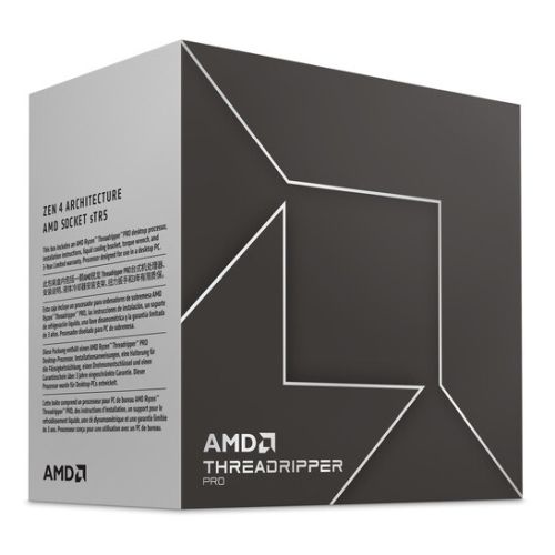 AMD Ryzen Threadripper Pro 7995WX, sTR5, 2.5GHz (5.1 Turbo), 96-Core, 350W, 480MB Cache, 5nm, 7th Gen, No Graphics, NO HEATSINK/FAN-0