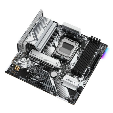 Asrock A620M PRO RS, AMD A620, AM5, Micro ATX, 4 DDR5, HDMI, DP, GB LAN, PCIe4, RGB, 3x M.2-1