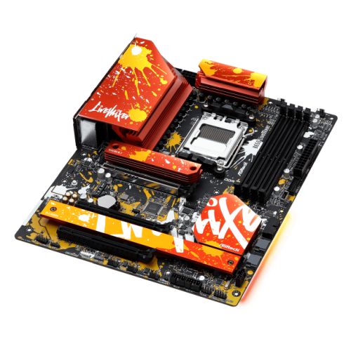 Asrock B650 LIVEMIXER, AMD B650, AM5, ATX, 4 DDR5, HDMI, DP, 2.5G LAN, PCIe4, RGB, 3x M.2-1
