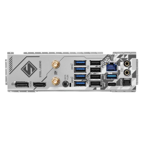 Asrock B650 STEEL LEGEND WIFI, AMD B650, AM5, ATX, 4 DDR5, HDMI, DP, Wi-Fi 6E, 2.5G LAN, PCIe5, RGB, 3x M.2-3