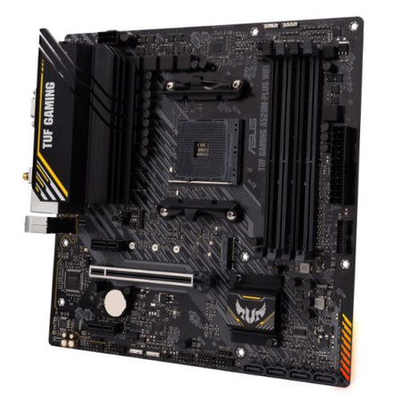 Asus TUF GAMING A520M-PLUS WIFI, AMD A520, AM4, Micro ATX, 4 DDR4, VGA, HDMI, DP, AC Wi-Fi, 1x M.2-2