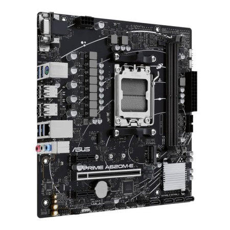 Asus PRIME A620M-E-CSM - Corporate Stable Model, AMD A620, AM5, Micro ATX, 2 DDR5, VGA, HDMI, DP, GB LAN, PCIe4, 1x M.2-1