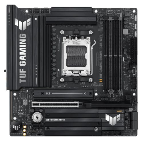 Asus TUF GAMING B850M-PLUS, AMD B850, AM5, Micro ATX, 4 DDR5, HDMI, DP, 2.5G LAN, 3x M.2-0