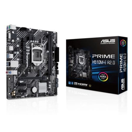Asus PRIME H510M-E R2.0, Intel H470, 1200, Micro ATX, 2 DDR4, VGA, HDMI, DP, 1x M.2-4