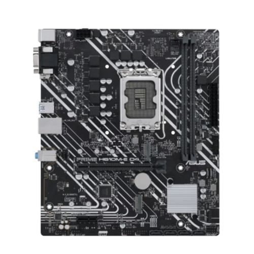 Asus PRIME H610M-E D4 CSM - Corporate Stable Model, Intel H610, 1700, Micro ATX, 2 DDR4, VGA, HDMI, DP, PCIe4, 2x M.2-0