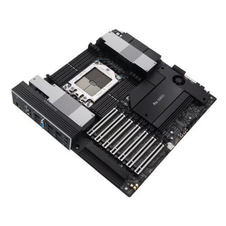 Asus PRO WS WRX90E-SAGE SE, Workstation, AMD WRX90, sTR5, EEB, 8 DDR5 ECC, Dual 10G LAN, SlimSAS, 7x PCIe5 x16, 4x M.2-3