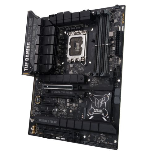 Asus TUF GAMING Z790-PRO WIFI, Intel Z790, 1700, ATX, 4 DDR5, HDMI, DP, Wi-Fi 6E, 2.5G LAN, PCIe5, RGB, 4x M.2-2