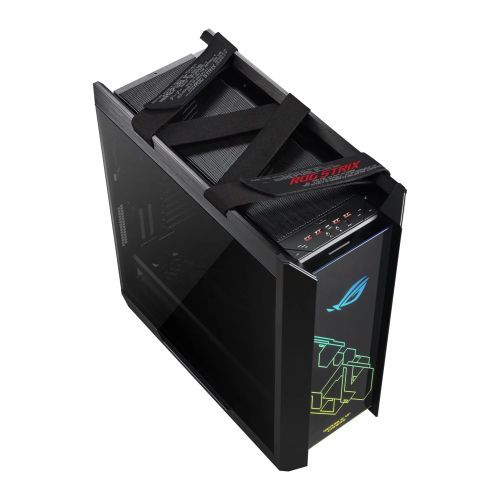 Asus ROG Strix Helios RGB Gaming Case w/ Tempered Glass Windows, E-ATX, GPU Braces, USB-C, Fan/RGB Controls, Carry Handles-5