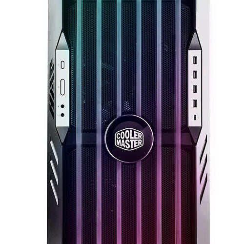 Cooler Master HAF 700 EVO Gaming Case w/ Glass Side, E-ATX, Multi Chamber, 5x ARGB Fans, ARGB Fan Hub, Front LCD Display, USB-C, Black-2