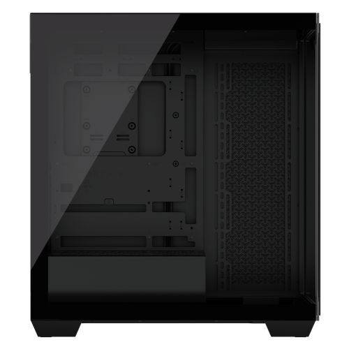 Corsair 3500X Gaming Case w/ Glass Side & Front, E-ATX, No Fans, USB-C, Asus BTF Compatible, Black-4