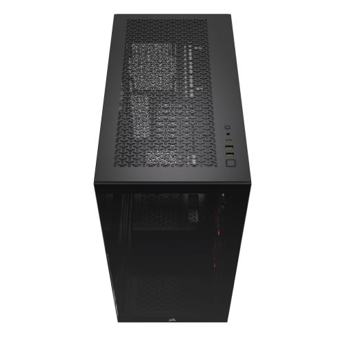 Corsair 3500X ARGB Gaming Case w/ Glass Side & Front, E-ATX, 3x ARGB Fans, USB-C, Asus BTF Compatible, Black-2