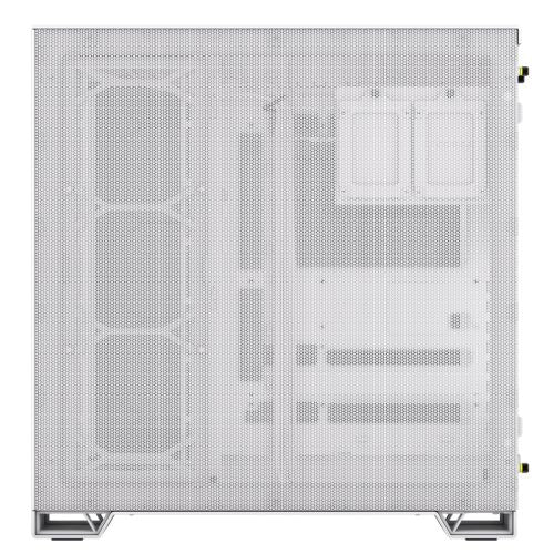 Corsair 6500D Airflow Dual Chamber Gaming Case w/ Glass Window, ATX, Fully Mesh Panelling, USB-C, Asus BTF Compatible, White-3