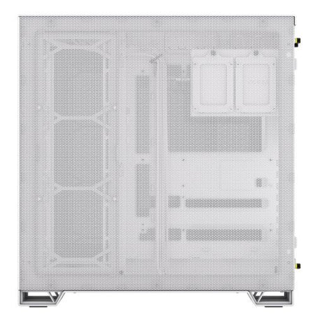 Corsair 6500D Airflow Dual Chamber Gaming Case w/ Glass Window, ATX, Fully Mesh Panelling, USB-C, Asus BTF Compatible, White-3