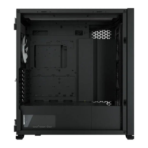 Corsair iCUE 7000X RGB Gaming Case w/ 3x Tempered Glass Panels, E-ATX, 3 x SP140 RGB Elite Fans, iCUE Commander CORE XT included, USB-C, Black-1