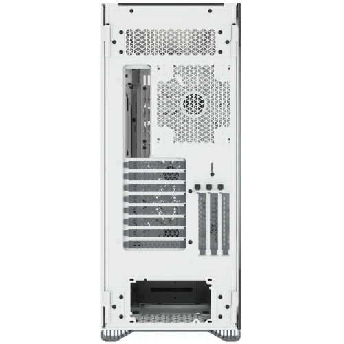 Corsair iCUE 7000X RGB Gaming Case w/ 3x Tempered Glass Panels, E-ATX, 3 x SP140 RGB Elite Fans, iCUE Commander CORE XT included, USB-C, White-5