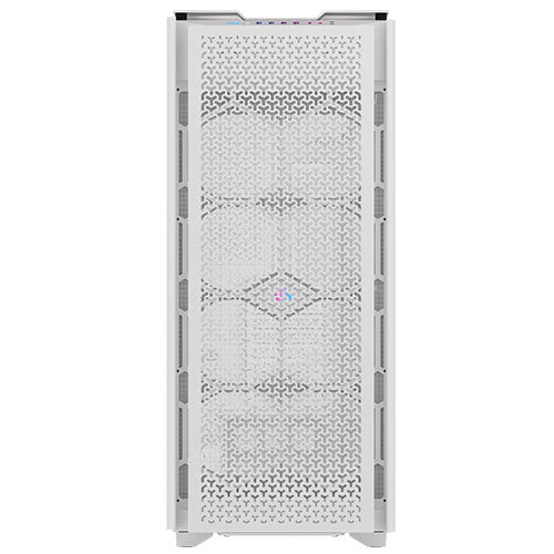 Corsair iCUE LINK 9000D RGB Airflow Gaming Case w/ Glass Side, E-ATX, Dual System, Up to 18 Fans, InfiniRail Fan Mounting, iCUE LINK Hub, USB-C,  Asus BTF Compatible, White-1