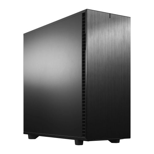 Fractal Design Define 7 XL (Black Solid) Gaming Case, E-ATX, Modular Design, 3 Fans, Fan Hub, Sound Dampening, USB-C-0