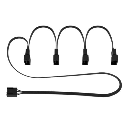 Arctic 4-pin PWM Fan Splitter Cable - PST Splitter Cable for 4 Case Fans-0