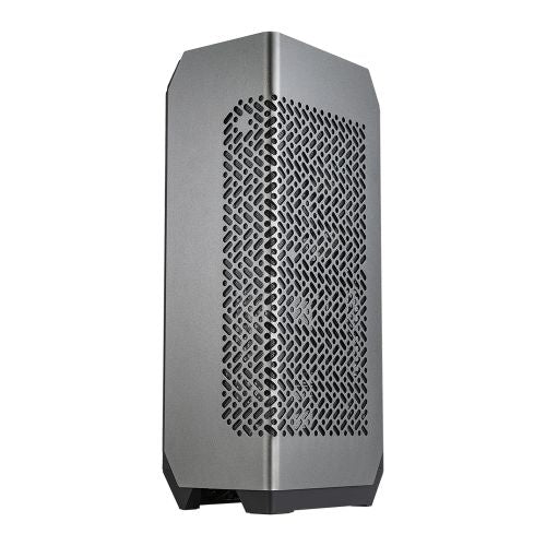 Cooler Master NCORE 100 MAX Gaming Case, Mini ITX, Extendable Width, 120mm AIO Cooler & 850W PSU Included, 4-Slot GPU Support, USB-C, Dark Grey-1