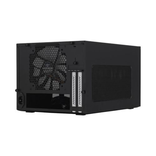 Fractal Design Node 304 (Black) Compact Cube Case, Mini ITX, ATX PSU & 310mm GPU Support, Modular Interior, 3 Fans, Fan Controller-1