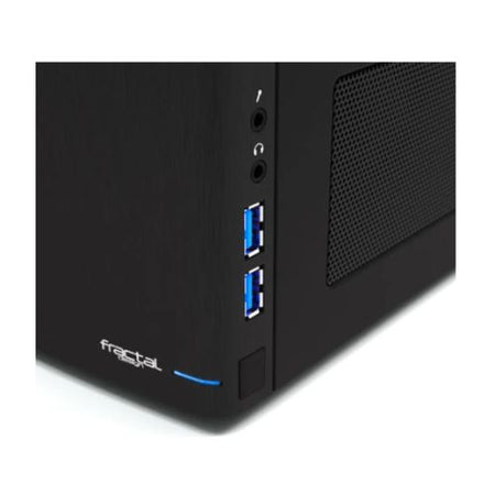 Fractal Design Node 304 (Black) Compact Cube Case, Mini ITX, ATX PSU & 310mm GPU Support, Modular Interior, 3 Fans, Fan Controller-4