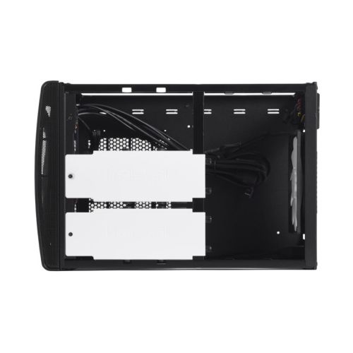 Fractal Design Node 304 (Black) Compact Cube Case, Mini ITX, ATX PSU & 310mm GPU Support, Modular Interior, 3 Fans, Fan Controller-5