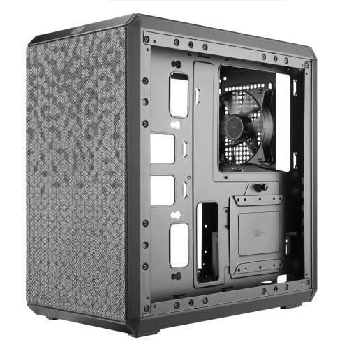 Cooler Master Q300L Gaming Case w/ Acrylic Window, Micro ATX, Open Design, 12cm Fan, Vertical/Horizonal Orientation, Black-5