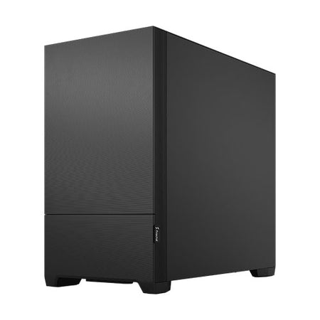 Fractal Design Pop Mini Silent (Black TG) Gaming Case w/ Clear Glass Window, Micro ATX, Sound-Damping Steel & Foam, 3 Fans-3