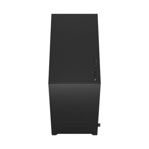Fractal Design Pop Mini Silent (Black TG) Gaming Case w/ Clear Glass Window, Micro ATX, Sound-Damping Steel & Foam, 3 Fans-5