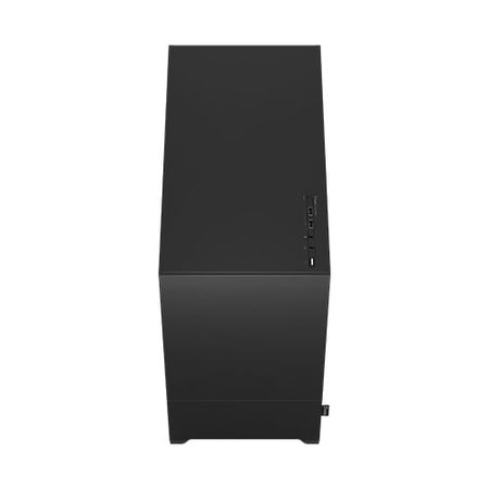 Fractal Design Pop Mini Silent (Black TG) Gaming Case w/ Clear Glass Window, Micro ATX, Sound-Damping Steel & Foam, 3 Fans-5