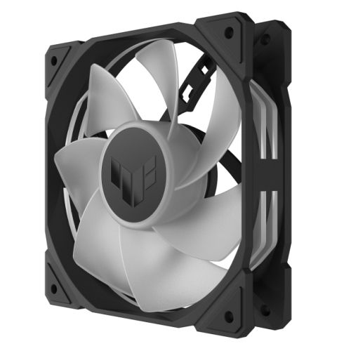 Asus TUF Gaming TR120 ARGB Reverse Blade 12cm PWM Case Fans (3 Pack), Hydraulic  Bearing, 28mm Frame, Double-layer LED Matrix Design, 2000 RPM, Black-3