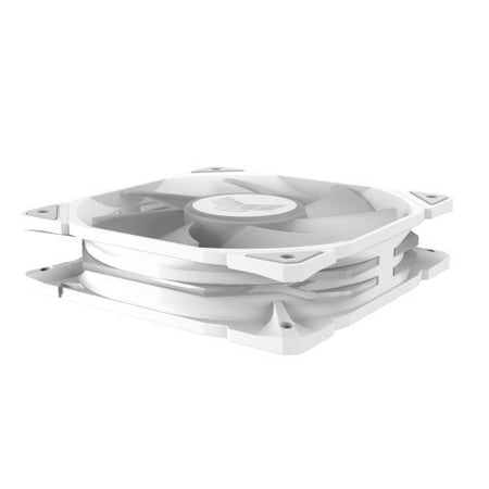 Asus TUF Gaming TR120 ARGB 12cm PWM Case Fan (Single), Hydraulic  Bearing, 28mm Frame, Double-layer LED Matrix Design, 2000 RPM, White-3