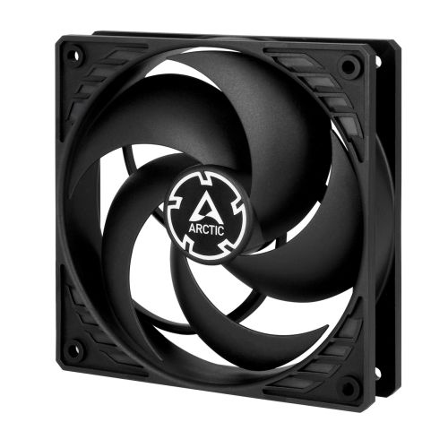 Arctic P12 12cm Pressure Optimised PWM Case Fan, Black, Fluid Dynamic-0