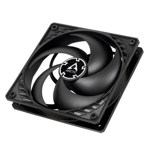 Arctic P12 12cm Pressure Optimised PWM Case Fan, Black, Fluid Dynamic-2