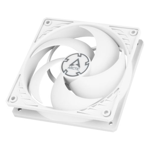 Arctic P12 12cm Pressure Optimised PWM PST Case Fan, Fluid Dynamic, 200-1800 RPM, White-0