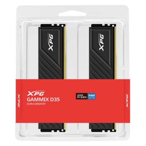 ADATA XPG GAMMIX D35 16GB Kit (2 x 8GB), DDR4, 3600MHz (PC4-28800), CL18, XMP 2.0, DIMM Memory, Black-2