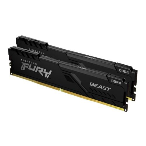 Kingston Fury Beast 16GB Kit (2 x 8GB), DDR4, 3600MHz (PC4-28800), CL17, XMP, DIMM Memory-0