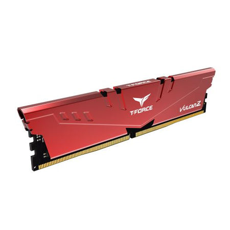 Team T-Force Vulcan Z 16GB Kit (2 x 8GB), DDR4, 3600MHz (PC4-28800), CL18, XMP 2.0, DIMM Memory, Red-1
