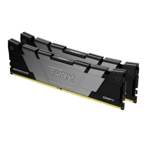 Kingston Fury Renegade 32GB Kit (2 x 16GB), DDR4, 3600MHz (PC4-28800), CL16, XMP, DIMM Memory, Black/Grey-0