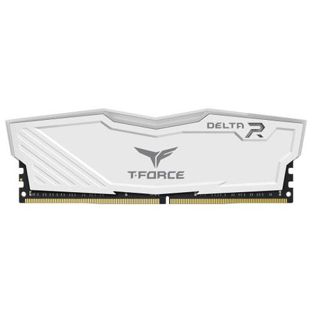 Team T-Force Delta RGB 32GB Kit (2 x 16GB), DDR4, 3600MHz (PC4-28800), CL18, XMP 2.0, DIMM Memory, White-1