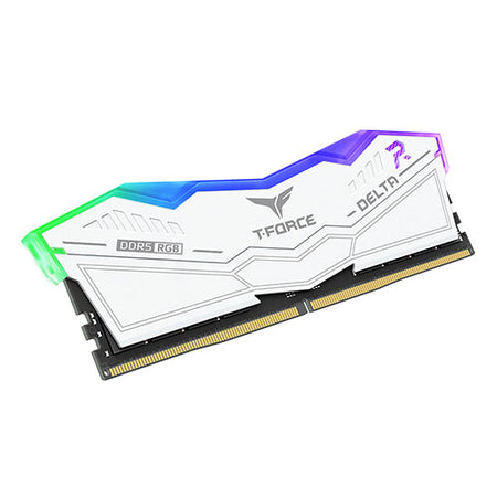 Team T-Force Delta RGB 32GB Kit (2 x 16GB), DDR4, 3600MHz (PC4-28800), CL18, XMP 2.0, DIMM Memory, White-4
