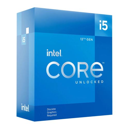Intel Core i5-12600KF CPU, 1700, 3.7 GHz (4.9 Turbo), 10-Core, 125W (150W Turbo), 10nm, 20MB Cache, Overclockable, Alder Lake, No Graphics, NO HEATSINK/FAN-0