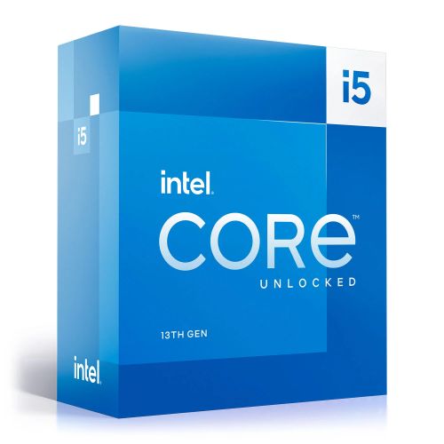 Intel Core i5-13600K CPU, 1700, 3.5 GHz (5.3 Turbo), 14-Core, 125W (181W Turbo), 10nm, 24MB Cache, Overclockable, Raptor Lake, NO HEATSINK/FAN-0