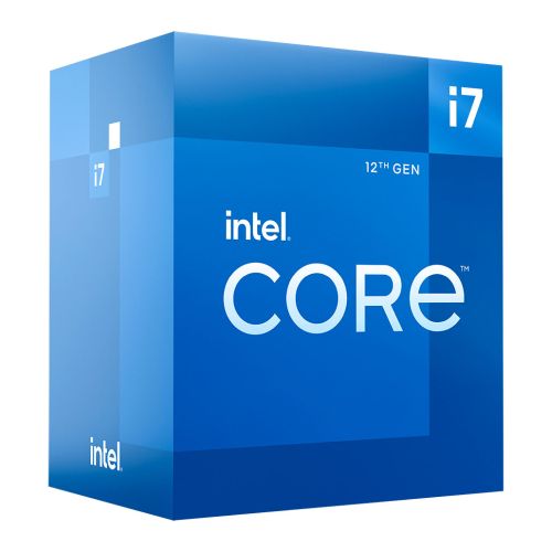 Intel Core i7-12700 CPU, 1700, 2.1 GHz (4.9 Turbo), 12-Core, 65W, 25MB Cache, Alder Lake-0