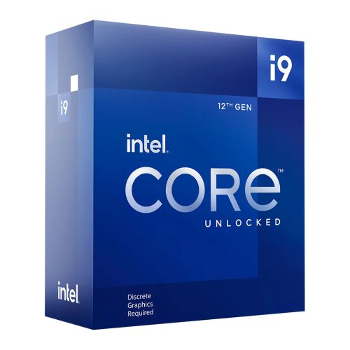 Intel Core i9-12900KF CPU, 1700, 3.2 GHz (5.1 Turbo), 16-Core, 125W (241W Turbo), 10nm, 30MB Cache, Overclockable, Alder Lake, No Graphics, NO HEATSINK/FAN-0