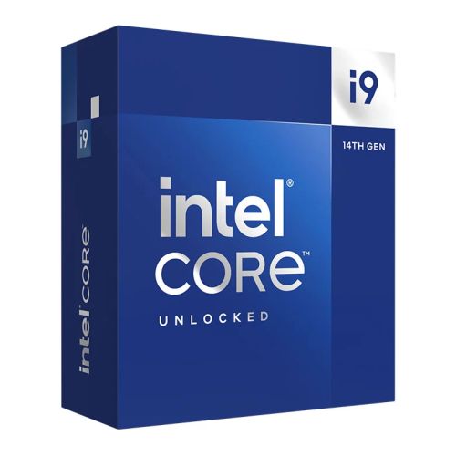 Intel Core i9-14900K CPU, 1700, 3.2 GHz (6.0 Turbo), 24-Core, 125W (253W Turbo), 10nm, 36MB Cache, Overclockable, Raptor Lake Refresh, NO HEATSINK/FAN-0
