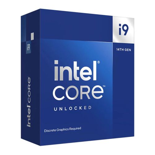Intel Core i9-14900KF CPU, 1700, 3.2 GHz (6.0 Turbo), 24-Core, 125W (253W Turbo), 10nm, 36MB Cache, Overclockable, Raptor Lake Refresh, No Graphics, NO HEATSINK/FAN-0