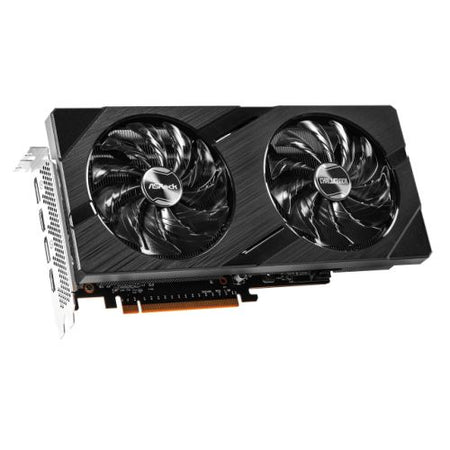 Asrock Intel ARC A750 Challenger D 8GB OC, 8GB DDR6, PCIe4, 2 HDMI, 2 DP, 2200MHz Clock, 0dB Cooling, Overclocked-1